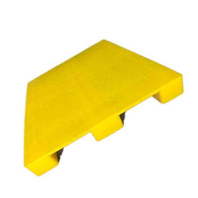 Plataformas plásticas higiénicas de la seguridad biológica taller plástico de 1200 x 1000 plataformas
