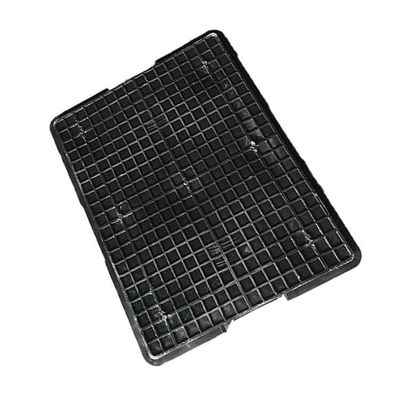 Caja móvil plástica logística plástica 40L de la caja 540*420 del negro del PE ESD