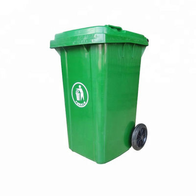 compartimiento plástico ULTRAVIOLETA de los desperdicios 240L 63G del polipropileno plástico al aire libre del bote de basura