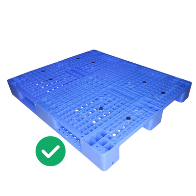 Warehouse PE moldeo por inyección el HDPE dinámico de la carga de las plataformas 2000Kg higiénico