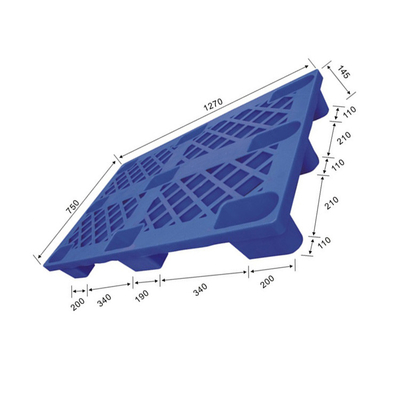 HDPE estático rápido de la cerradura 1500Kg de la plataforma plástica de 1270x750 Warehouse