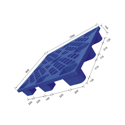 dirección ergonómica dinámica plástica de la plataforma 500Kg de 1000X800 PE para Warehouse