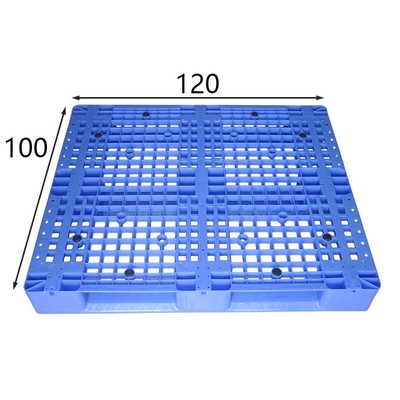 el HDPE plástico ISO9001 de las plataformas del almacenamiento de 1200X1000X150m m aprobó