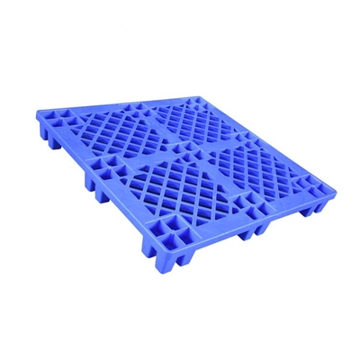 1100 x 1100 x 145 plataforma encajable plástica de la plataforma 6.6Kg del HDPE azul para la comida