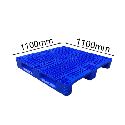 Plataformas plásticas del HDPE anti azul del resbalón 1100 x 1100 x 155 para la fábrica/el puerto de la comida