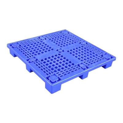1000 x 1000 carga plástica de las plataformas 0.6T del HDPE azul para la fábrica médica/de la comida