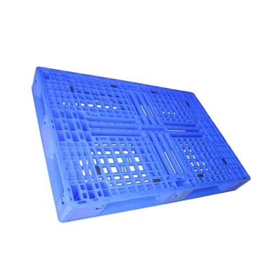 Plataformas plásticas del euro azul del polietileno 1200 x 800 corredores del artículo tres
