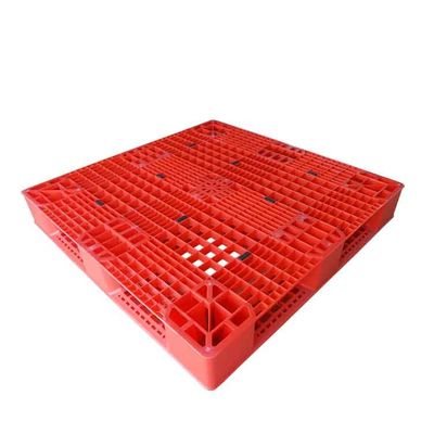 Plataforma plástica plástica del almacenamiento de la plataforma 110*110 del HDPE del SGS dimensional estable