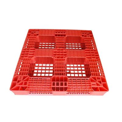 Plataforma plástica plástica del almacenamiento de la plataforma 110*110 del HDPE del SGS dimensional estable