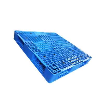 Plataformas plásticas serradas recicladas del HDPE de la cubierta supermercado 1100 x 1100