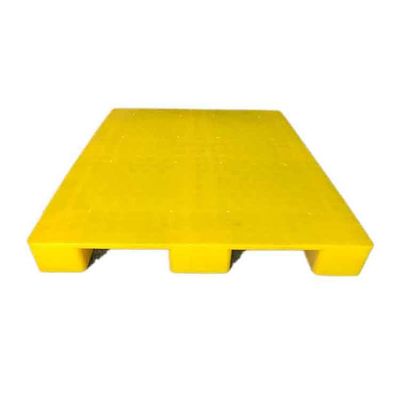 Plataformas plásticas amarillas de Warehouse PP Rackable 1200 x 1000