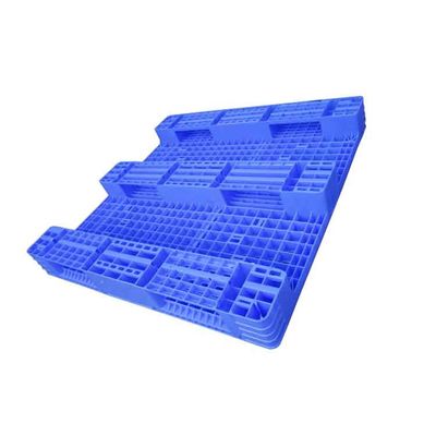 HDPE plástico plano modificado para requisitos particulares azul de la plataforma 1200x1200 de la carga estática