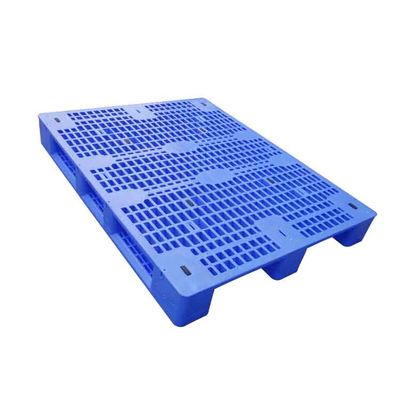 plataformas plásticas resistentes del HDPE 1500kg el 1.4*1.1m tres resbalones plásticas de la plataforma de los corredores