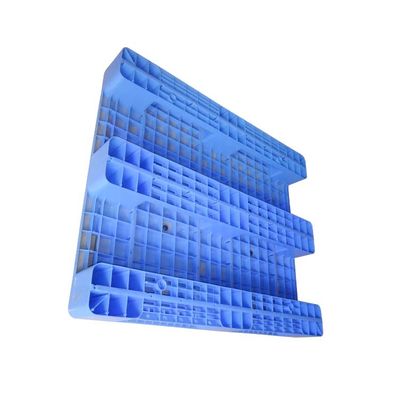 Plataforma plástica reciclada 1200*1000m m plástica superior sólida de las plataformas del HDPE dinámico de la carga 1.5T