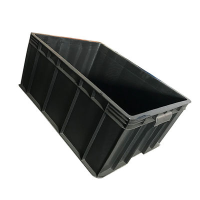 1.9Kg cajón móvil plástico durable negro reutilizable 54*42 PE estático anti