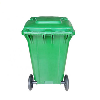 compartimiento plástico ULTRAVIOLETA de los desperdicios 240L 63G del polipropileno plástico al aire libre del bote de basura