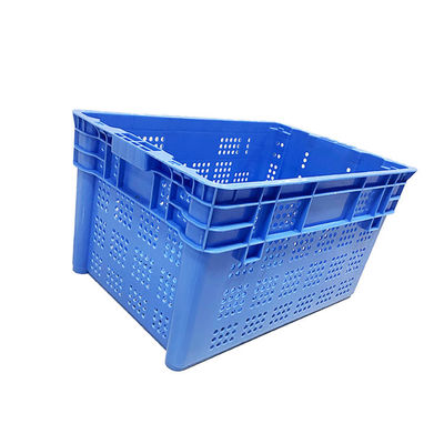 HDPE encajable del cajón plástico 600X400m m del volumen de ventas apilable para el puerto