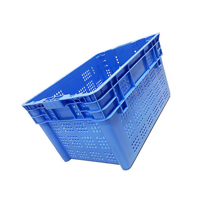 HDPE encajable del cajón plástico 600X400m m del volumen de ventas apilable para el puerto