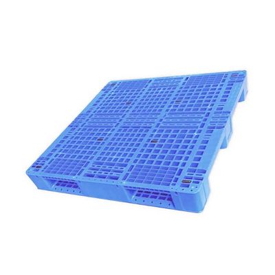 plataforma plástica apilable 2.5T dinámico 13.8Kg azul del HDPE 1100x1100