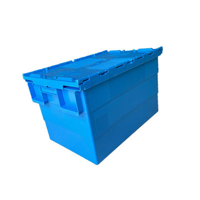 Plataforma plástica ESD del HDPE azul de ISO9001 600x400 para la casa del movimiento que almacena ficheros