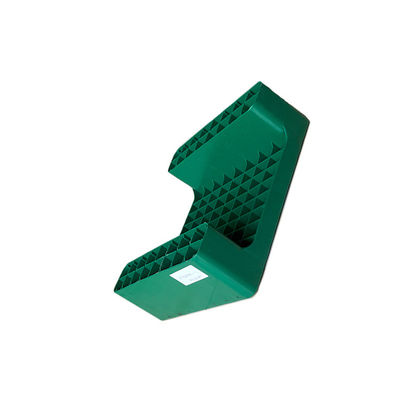 Plataforma plástica verde encajable de los PP 450x350 Warehouse para el puerto