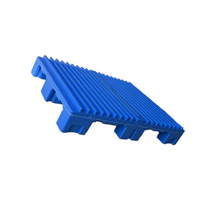 4000Kg apilable estático moldeo por inyección el azul plástico del HDPE de las plataformas