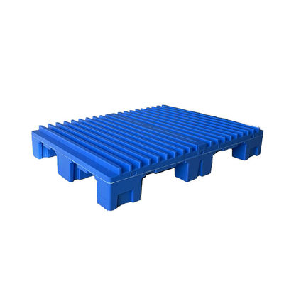4000Kg apilable estático moldeo por inyección el azul plástico del HDPE de las plataformas