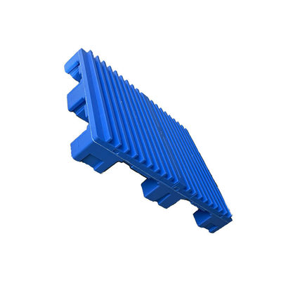 El doble plástico de la logística de las plataformas 4000Kg del HDPE 1060x750 Rackable hizo frente
