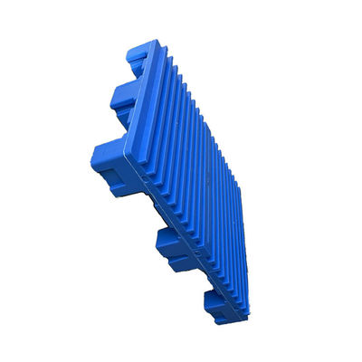 El doble plástico de la logística de las plataformas 4000Kg del HDPE 1060x750 Rackable hizo frente