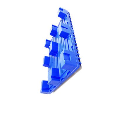 El HDPE PP de 4 maneras moldeo por inyección la plataforma plástica de la industria de las plataformas 106x75 Warehouse