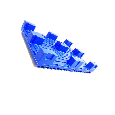 El HDPE PP de 4 maneras moldeo por inyección la plataforma plástica de la industria de las plataformas 106x75 Warehouse