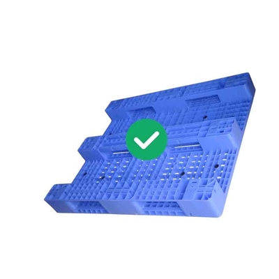 Warehouse PE moldeo por inyección el HDPE dinámico de la carga de las plataformas 2000Kg higiénico