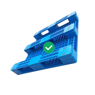 carga higiénica reciclable de envío plástica 1.2T de las plataformas del HDPE 1200x1200