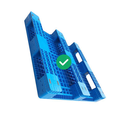 120x120 PE moldeo por inyección la carga dinámica plástica ISO de las plataformas 1.2T rectangular