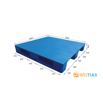 Ergonómico resistente plástico encajable apilable de la plataforma 1200x1200 del HDPE