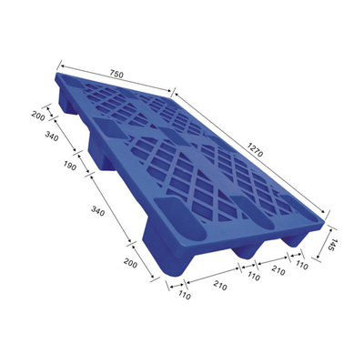 el HDPE plástico apilable de la plataforma 1270x750 recicló los parásitos atmosféricos 1500Kg
