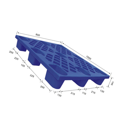 plataformas de dirección ergonómicas de la cubierta abierta del HDPE de la plataforma plástica de 1000x800 Warehouse