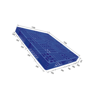 Dinámica plástica encajable de las plataformas 1320x1150 1200Kg de Warehouse del HDPE