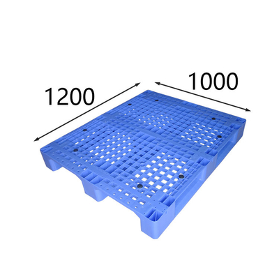 Plataforma plástica del HDPE de la carga estática 6000Kg con el envase de Warehouse