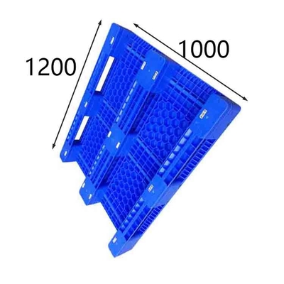 1200x1000 entrada plástica encajable de la manera de la plataforma 4 1200 kilogramos del estante de halógeno de la carga no